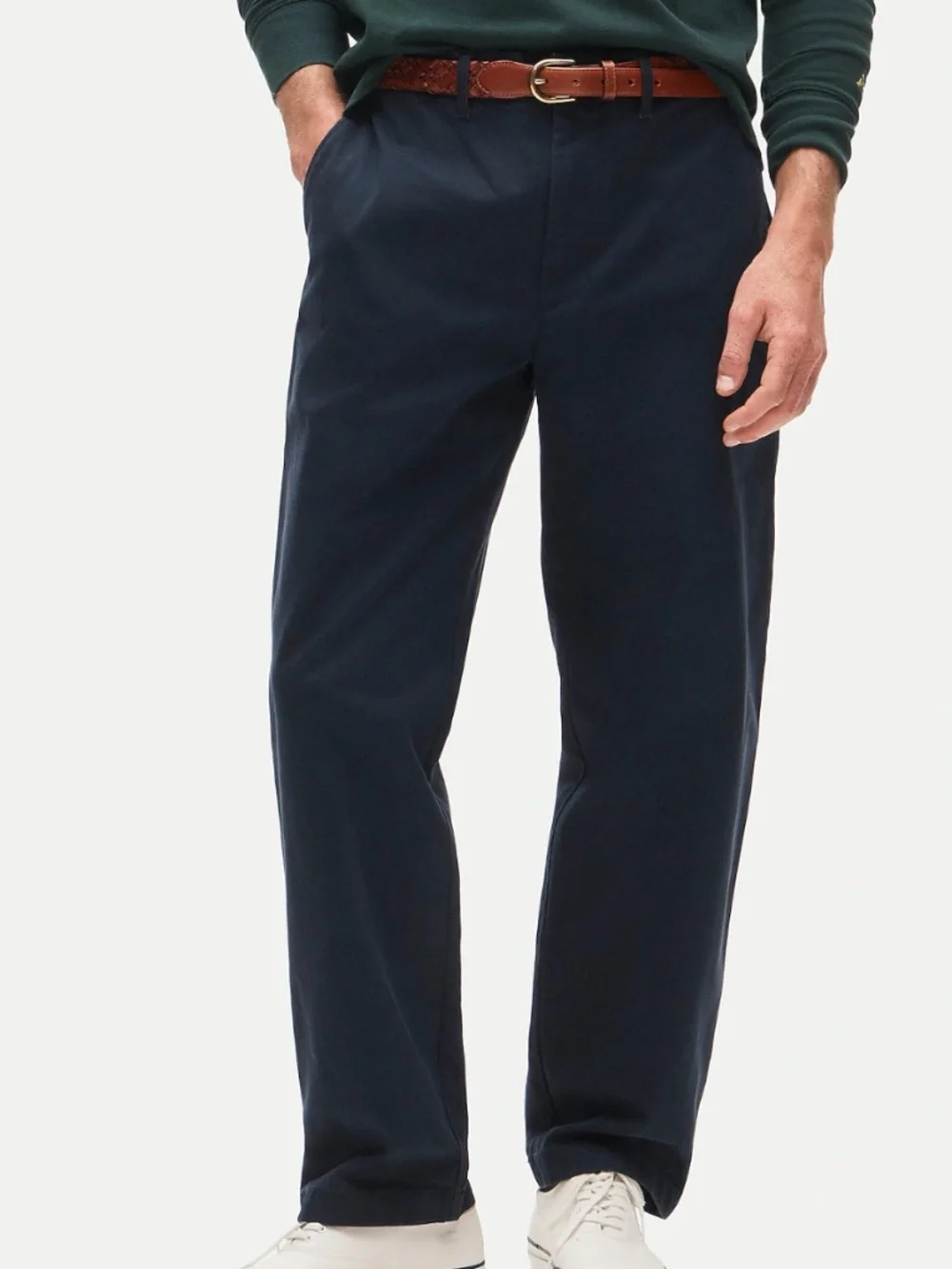 J Crew Classic Chino Pant in Navy
